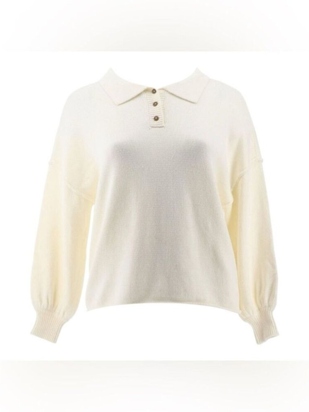 Peace Love World Polo Sweater’